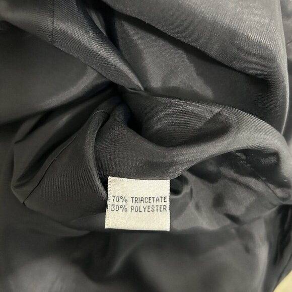 VTG Chetta B by Sherrie Bloom Peter Noviello Black Sheath Cocktail Dress Size 12 - Picture 10 of 12